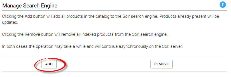 Add products to Solr