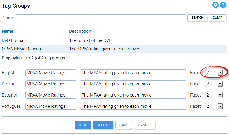 Create tag groups