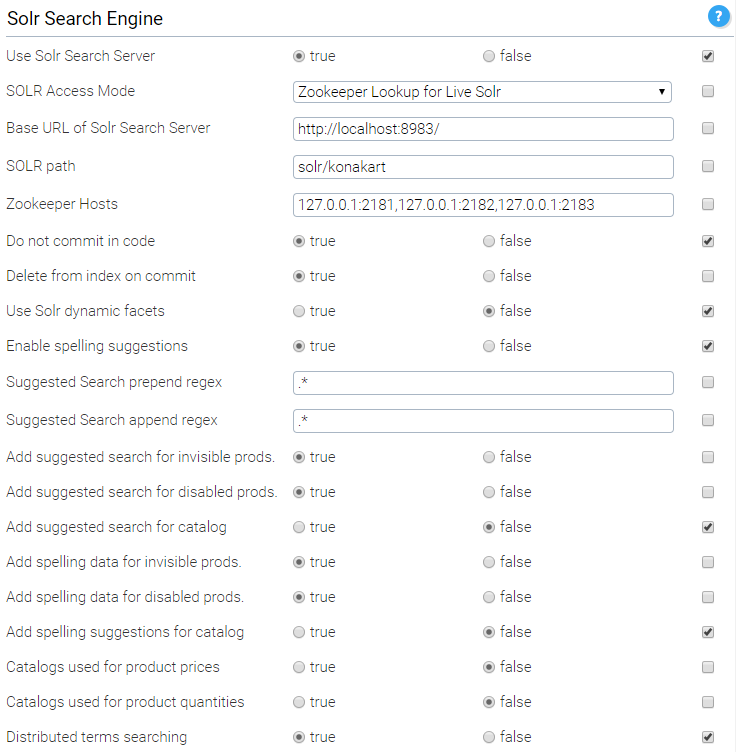 Configure Solr Search Engine